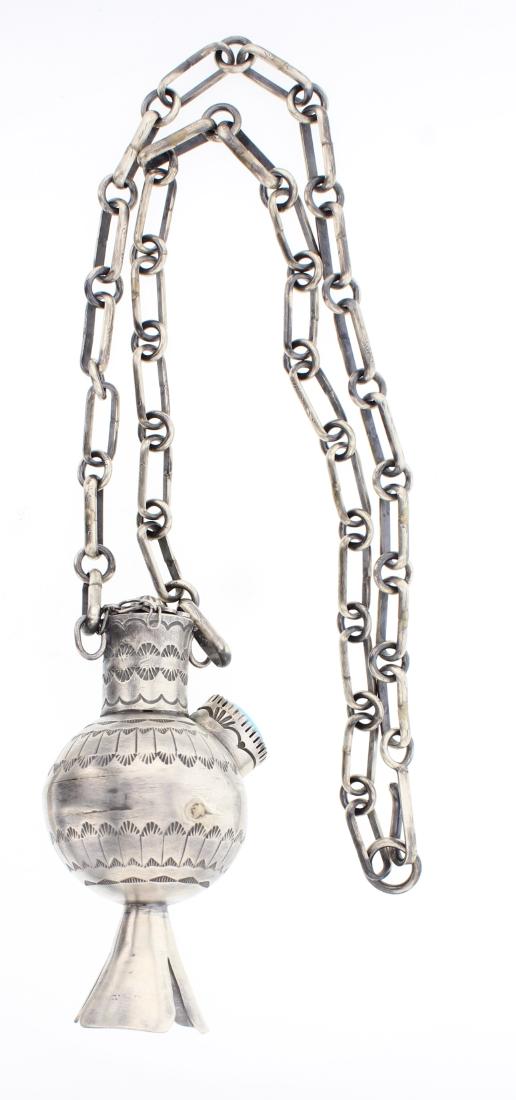 Contemporary Sleeping Beauty Turquoise Flask Blossom (1 of 3)