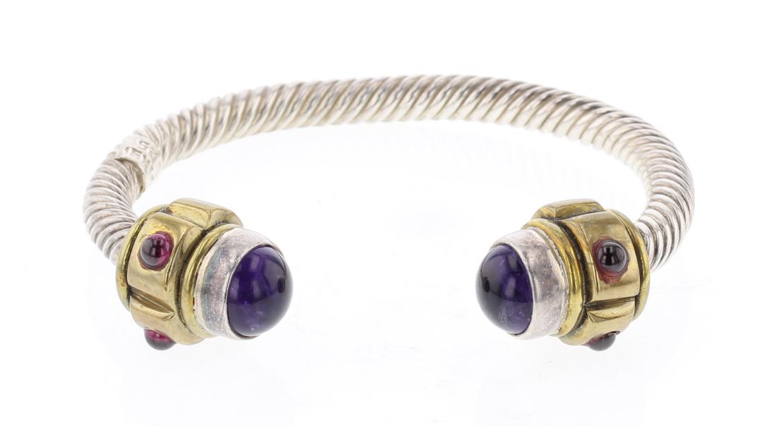 Vintage Twist Cuff Bracelet (1 of 3)