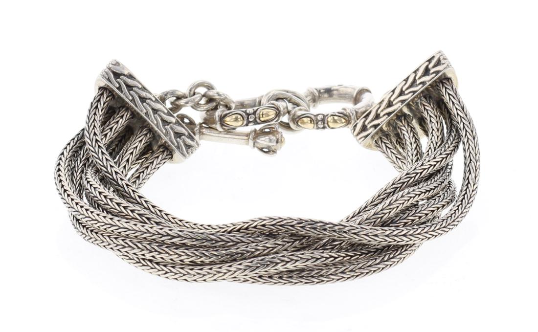 Sterling Silver Vintage Chain Link Bracelet (1 of 3)
