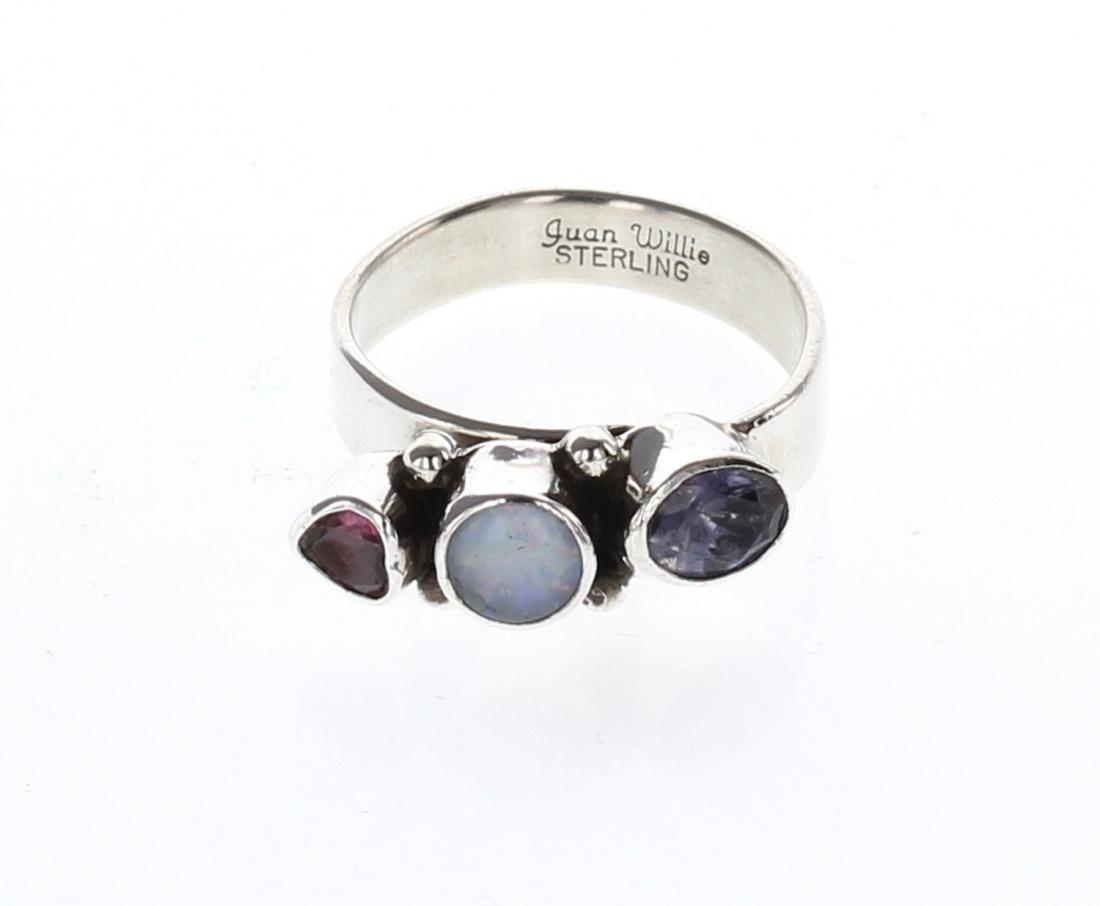 Vintage Juan willie Opal & Topaz Ring (1 of 3)