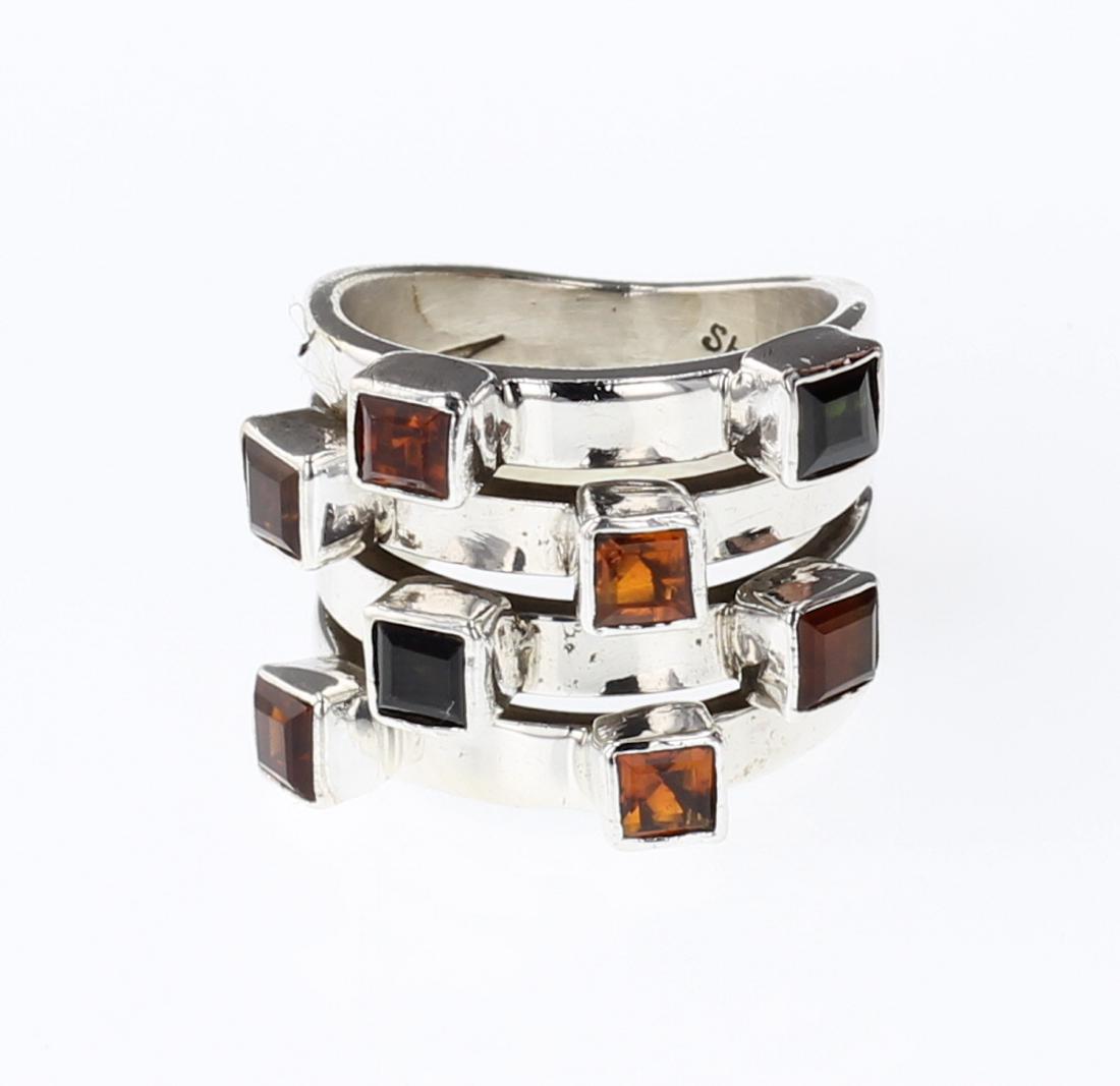 Vintage Sharon Sandoval Citrine Ring (1 of 4)