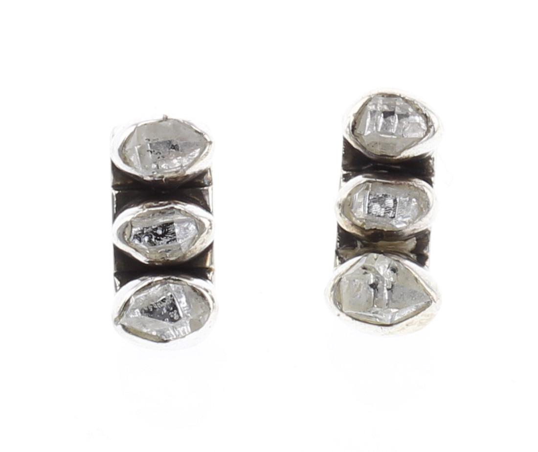 Vintage Lilly Barrack Quartz Earrings (1 of 2)