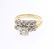 Vintage 14K Gold & Diamonds Ring