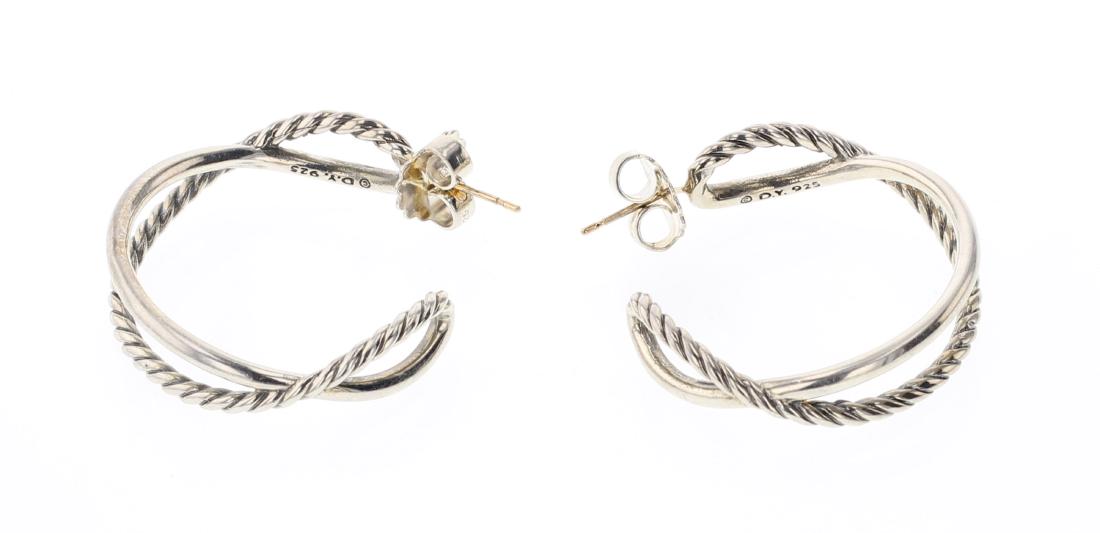 David Yurman Sterling Silver Vintage Earrings (1 of 3)