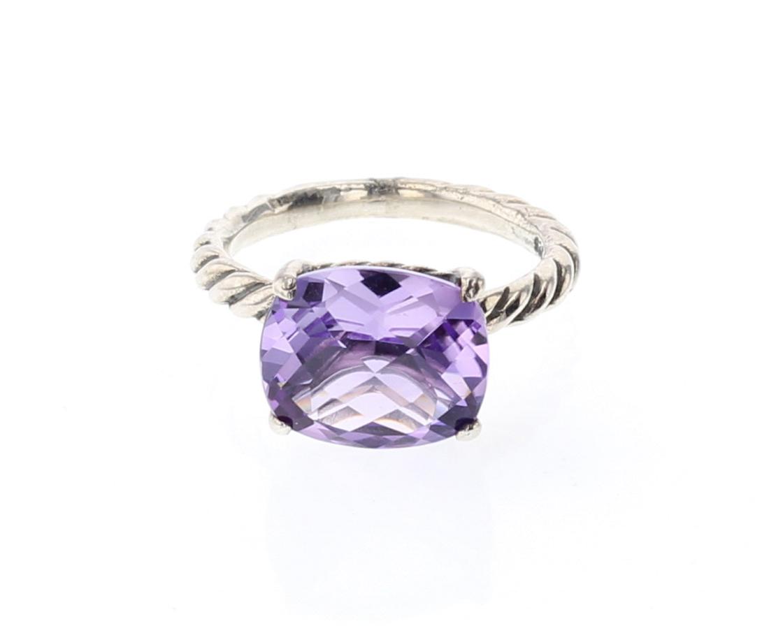 David Yurman Sterling Silver Amethyst Vintage Color (1 of 3)