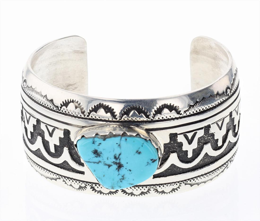 T&R Singer Vintage Turquoise Nugget Adobe Design (1 of 4)