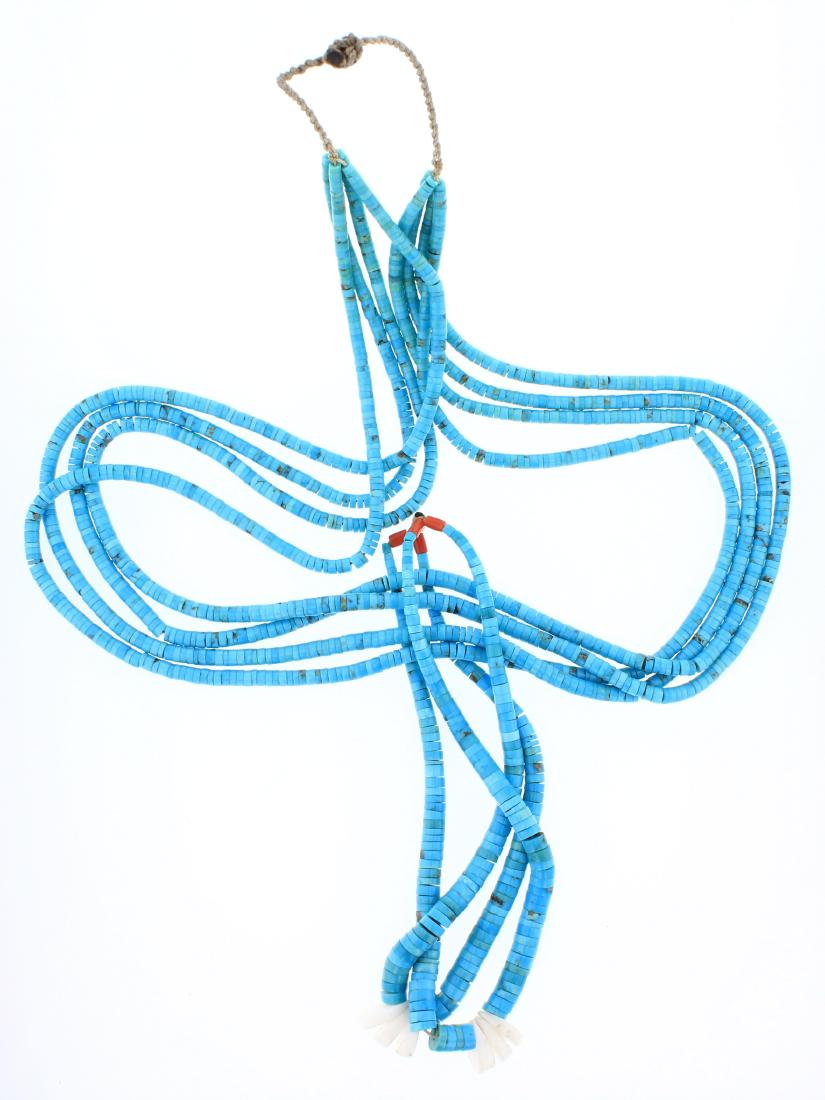 Old Pawn Original Turquoise Jacla Necklace (1 of 3)