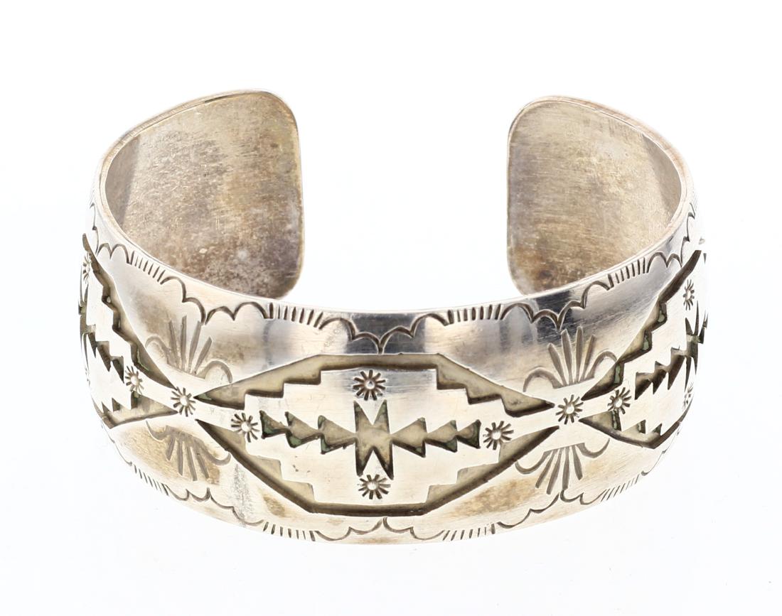 Lamer Vintage Overlay Geometric Design Bracelet (1 of 3)