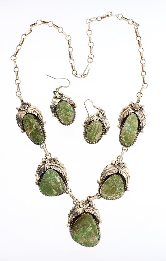 B. Lee Vintage Turquoise & Earrings Set (1 of 2)