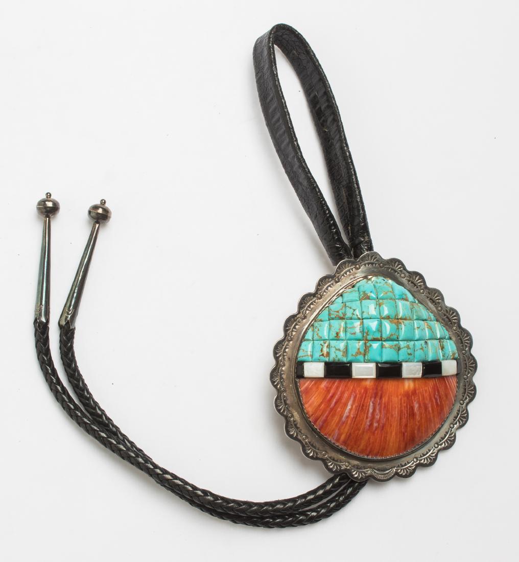 Jimmy Calabaza Old Pawn Turquoise & Spiny Oyster Shell (1 of 2)