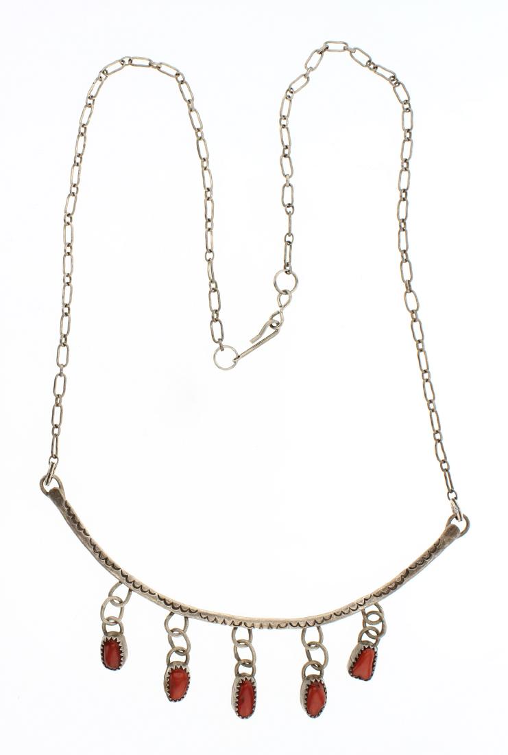 Old Pawn Coral Necklace (1 of 2)