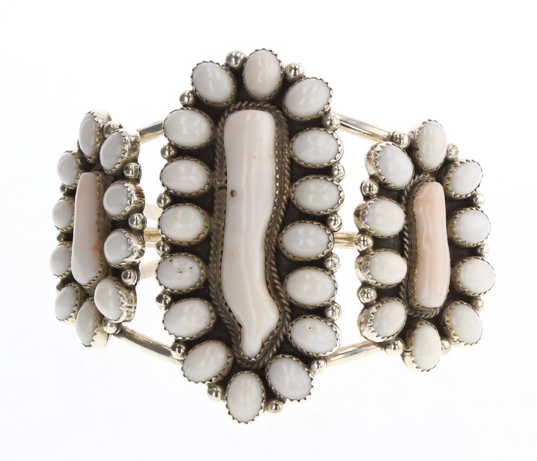 Kenneth Jones Vintage White Coral Freeform Branch & (1 of 3)