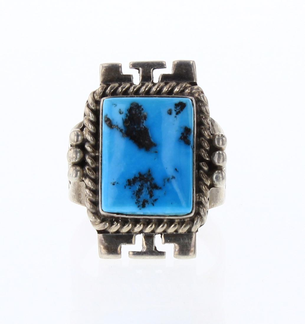 Vintage Howard Begay Sleeping Beauty Turquoise Ring (1 of 4)