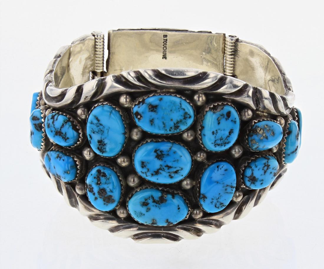 B. Touchine Vintage Turquoise Cluster Bracelet (1 of 3)