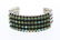 Ray Betsoi Vintage Turquoise Four Row Calibrated Cuff