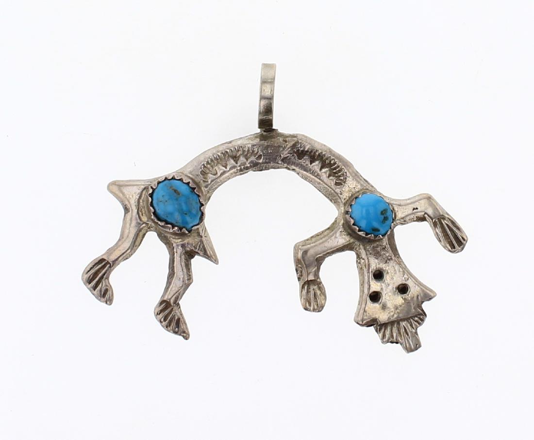 Old Pawn Turquoise Pendant (1 of 2)