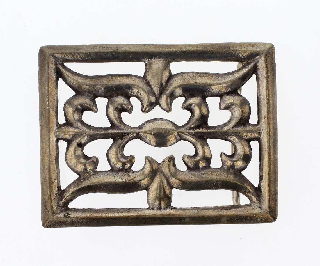 Old Pawn Sand Cast Belt Buckle (1 of 2)