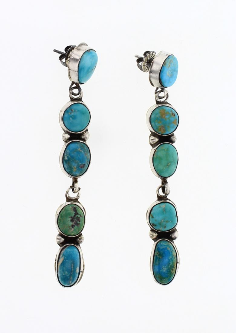 Elanor Largo Contemporary Turquoise Post Dangle (1 of 2)