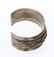 Mark Yazzie Vintage Intricate Leaf Overlay Cuff - 3