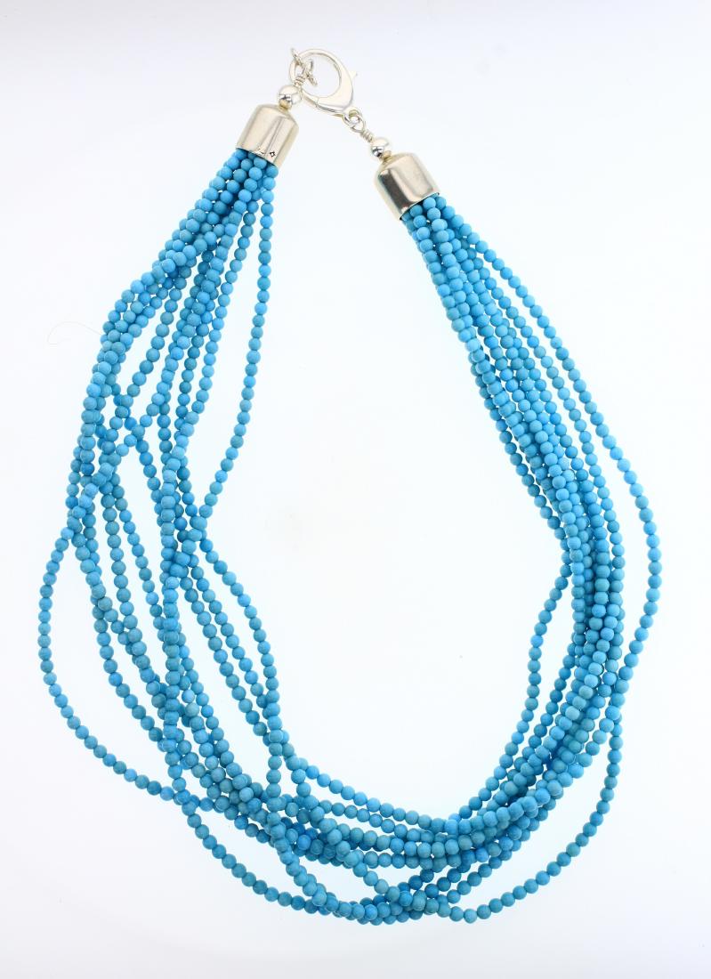 10 Strand Contemporary Sleeping Beauty Turquoise Round (1 of 2)