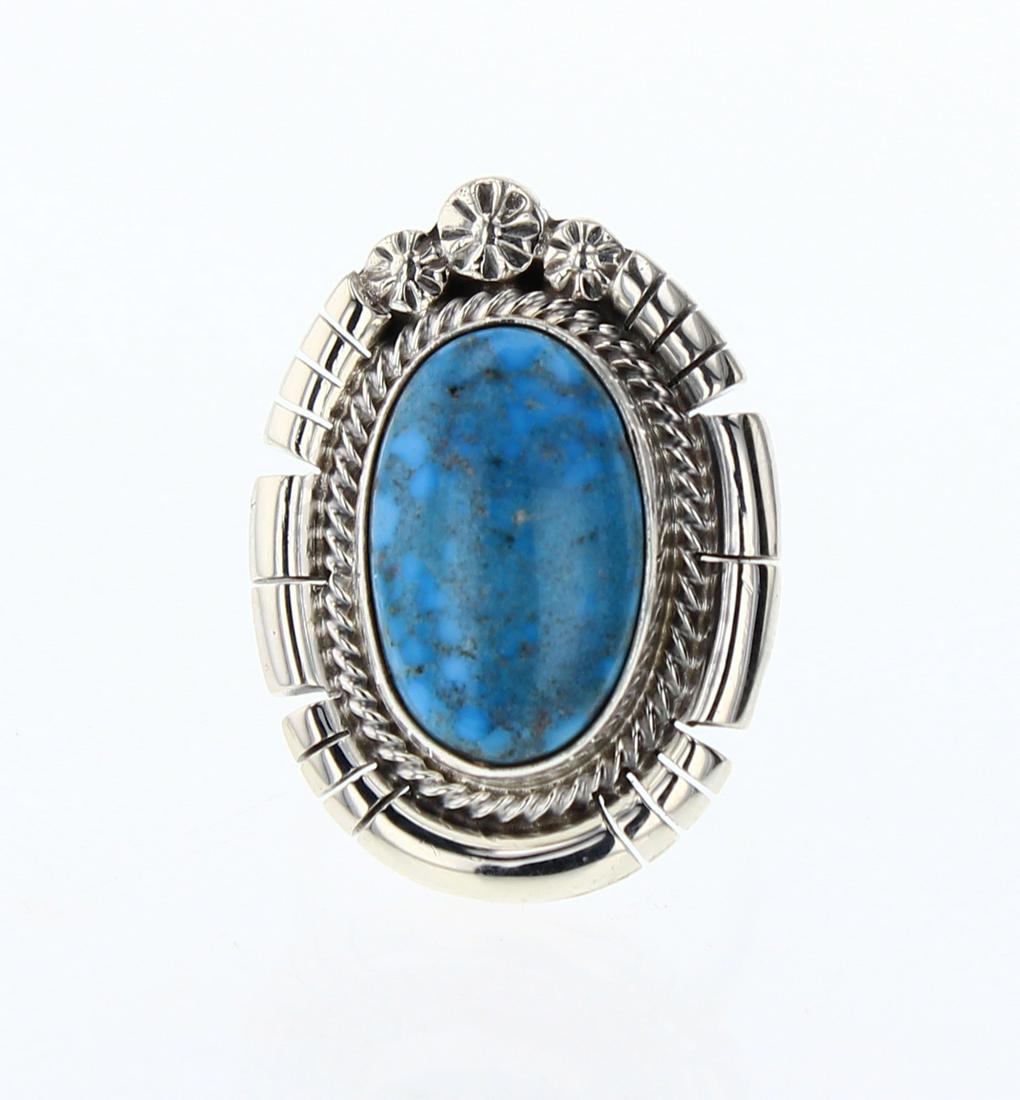 Water web Kingman Turquoise Ring (1 of 3)