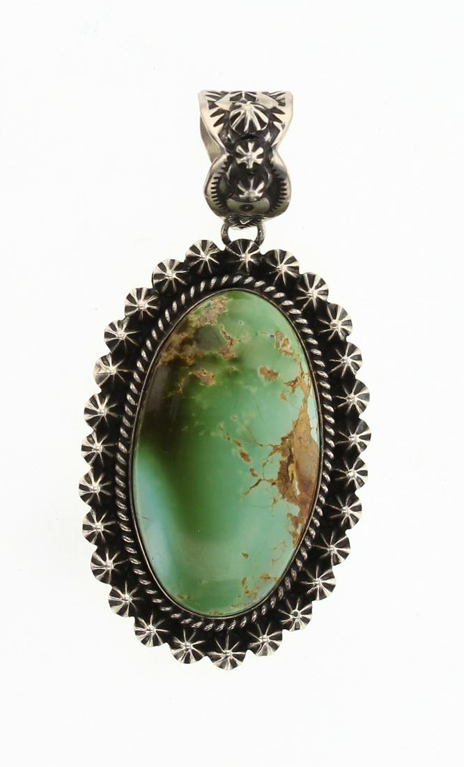 Piasso Vintage Royston Turquoise Star Drop Pendant (1 of 2)