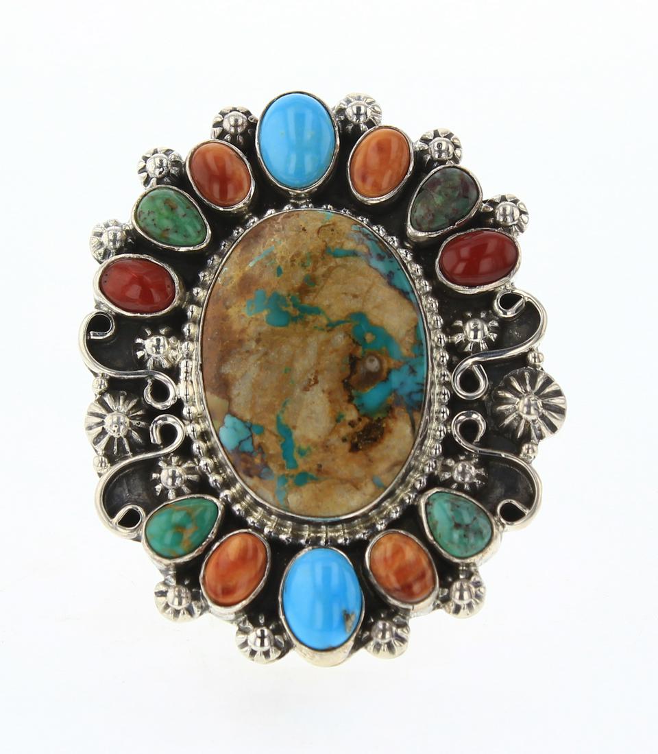 Kathleen Chavez Multi Color Cluster Ring (1 of 4)