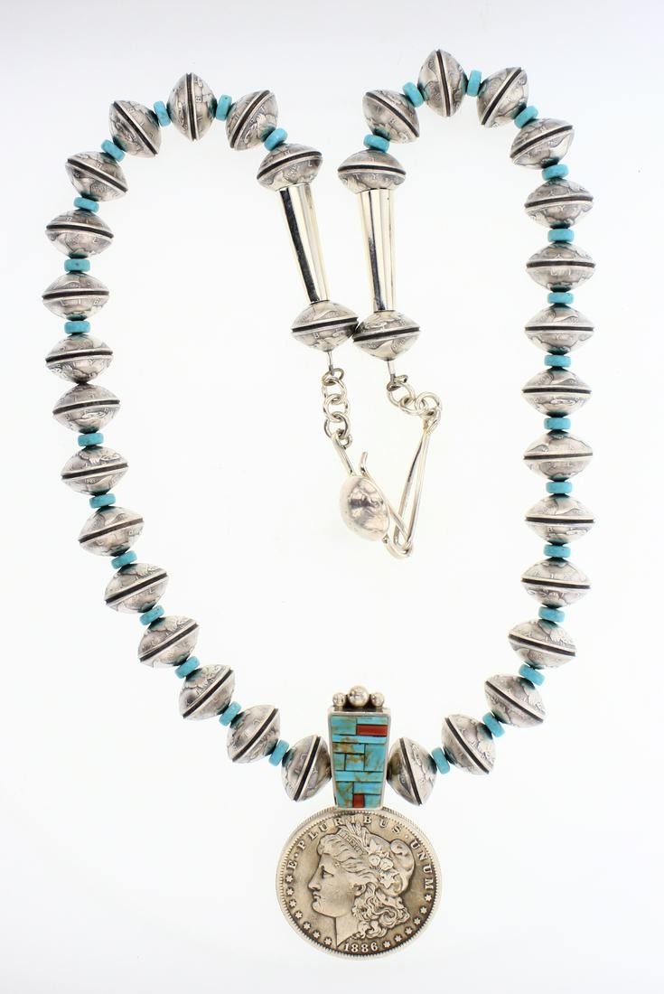 Vintage Mercury Dime Beads Morgan Dollar Large (1 of 3)