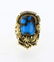 Mark Yazzie Solid 18K Gold Ancient Egyptian Turquoise