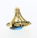 Mark Yazzie Solid 18K Gold Ancient Egyptian Turquoise - 2