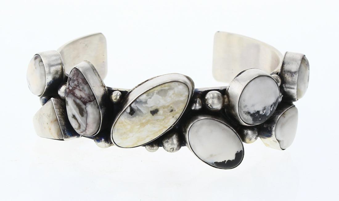 Bobby Johnson White Buffalo Freeform Cuff Bracelet (1 of 3)