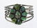 Bobby Johnson Sonoran Gold Turquoise Wire Cuff Bracelet