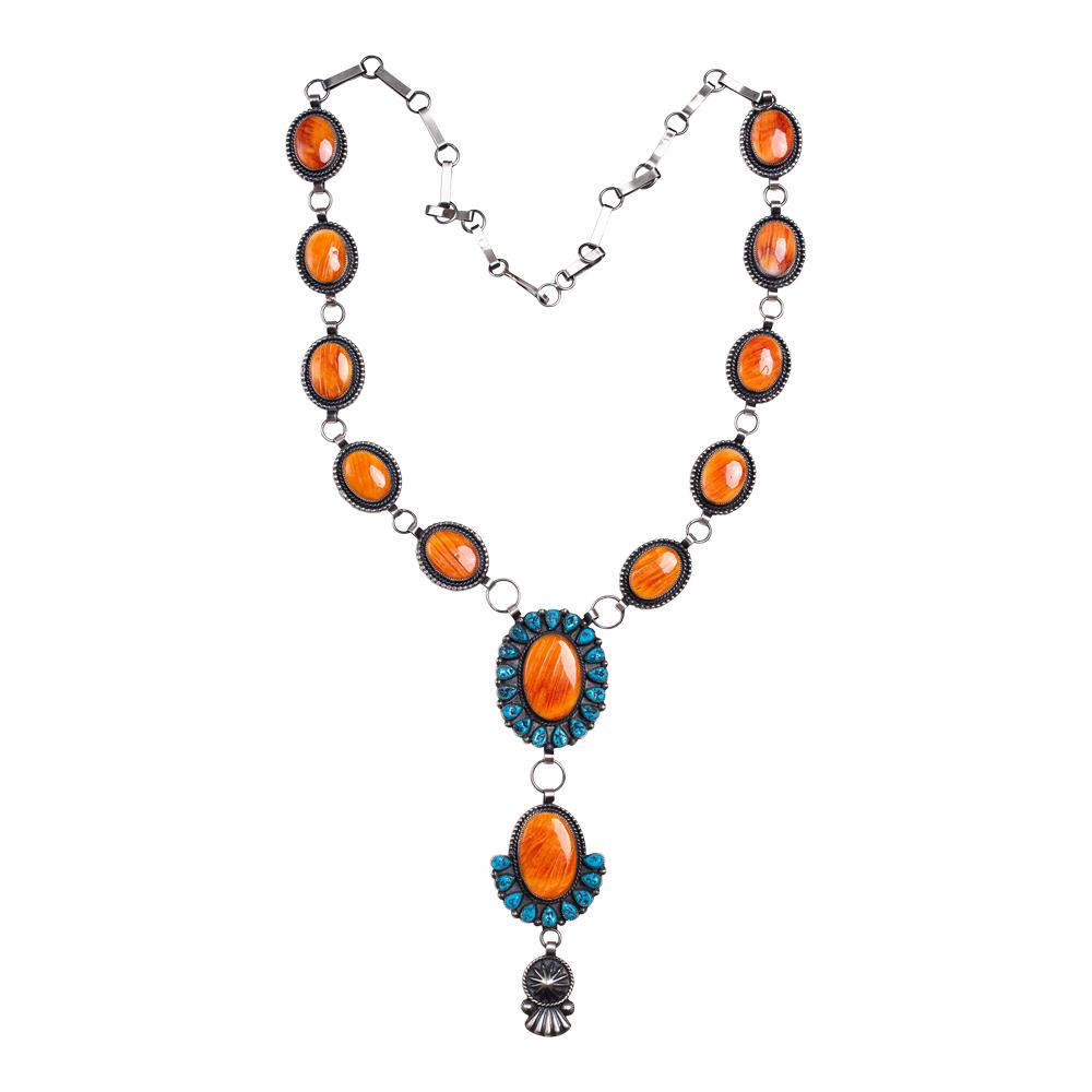 Hemerson Brown Kingman Turquoise & Spiny Oyster (1 of 3)