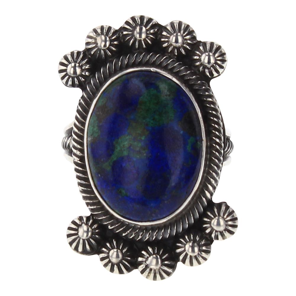 Leon Martinez Azurite Ring (1 of 3)