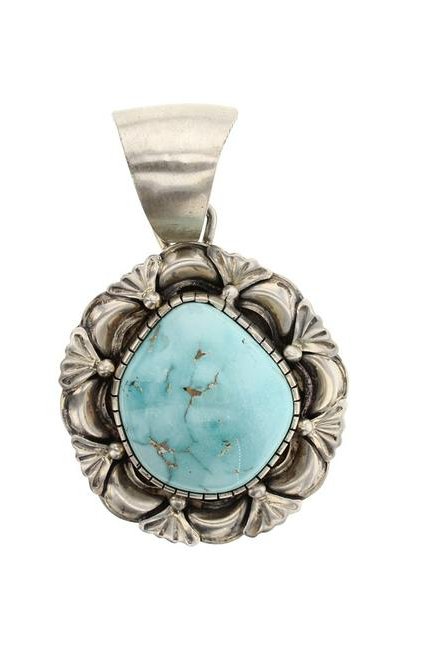 Darrin Livingston Vintage Turquoise Pendant (1 of 2)