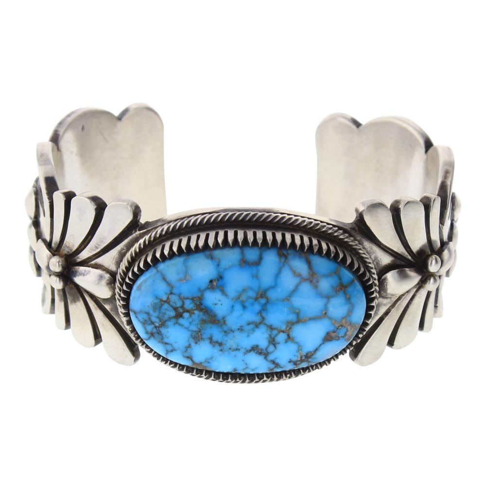 Mark Yazzie Water web Kingman Turquoise Heavy Stamp (1 of 3)