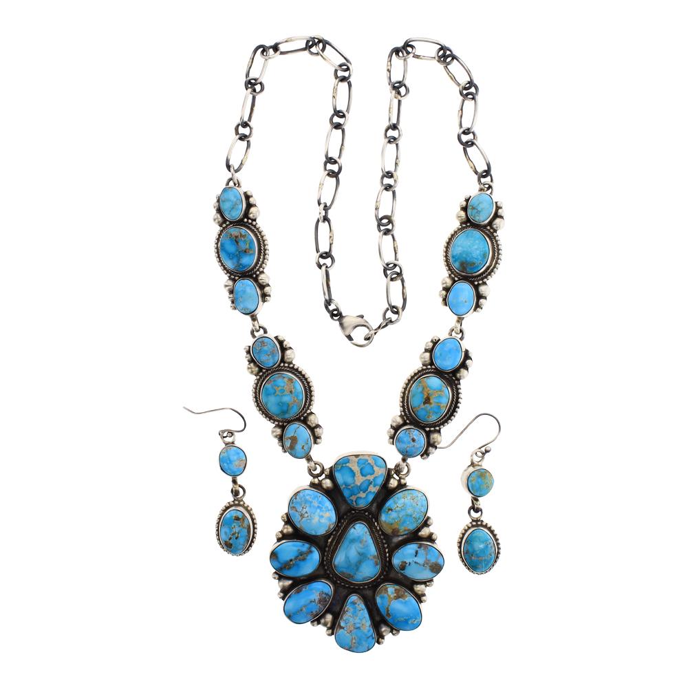 Kathleen Chavez South Hill Turquoise Freeform Cluster (1 of 2)