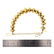 Mark Yazzie 18K Gold Roundel Stamp Bracelet - 4