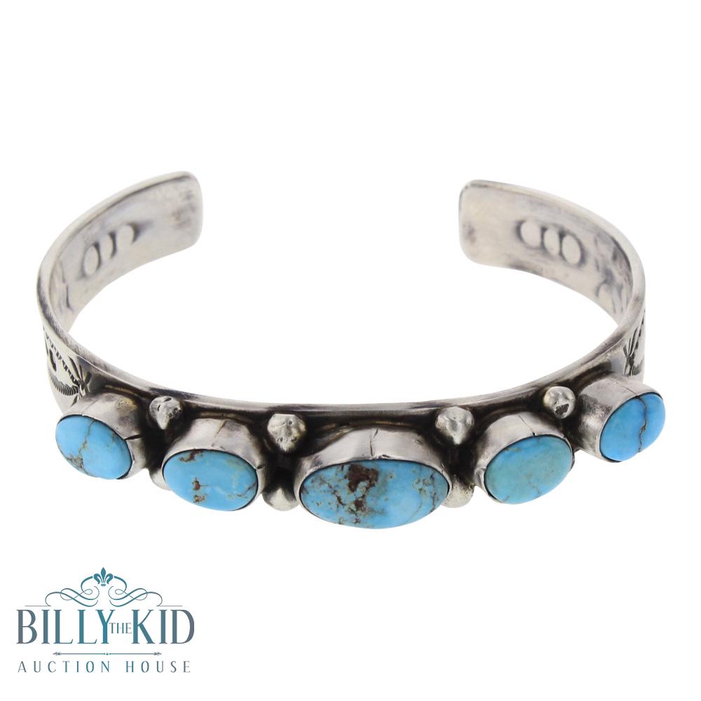 Richard Hoskie Candelaria Turquoise Cuff Bracelet (1 of 3)