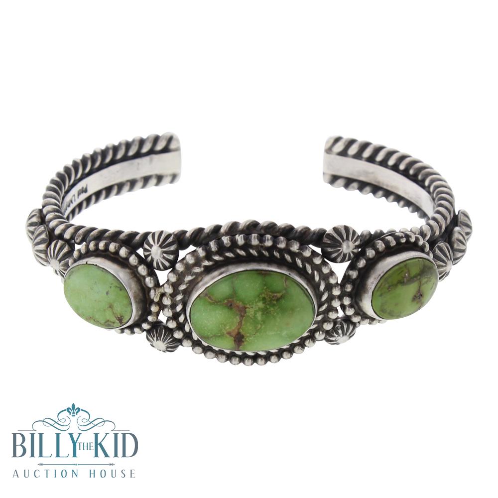 Paul Livingston Emerald Valley Turquoise 3 Stone (1 of 3)