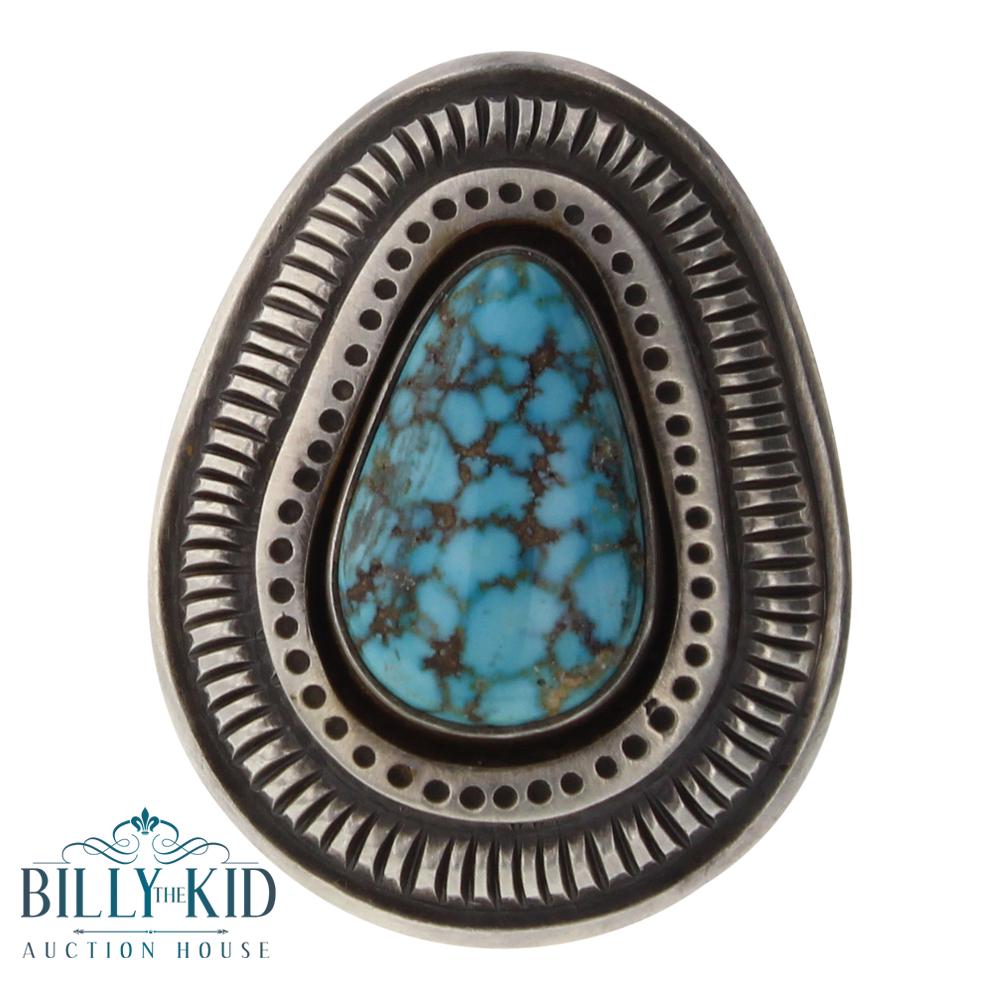 Calvin Martine High Grade Turquoise Mountain Ring (1 of 4)