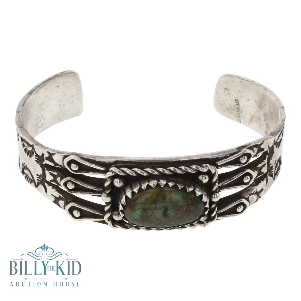Old Pawn Turquoise Cuff Bracelet (1 of 3)