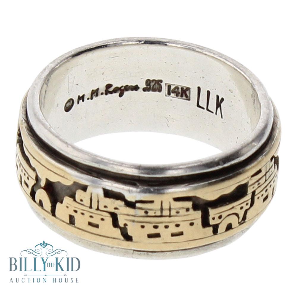M.M Rodgers 14K Gold Over Sterling Silver Adobe Story (1 of 3)