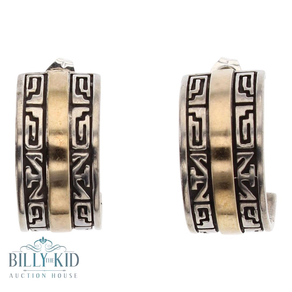 Calvin Begay Early Work  14K Gold & Sterling Silver (1 of 2)