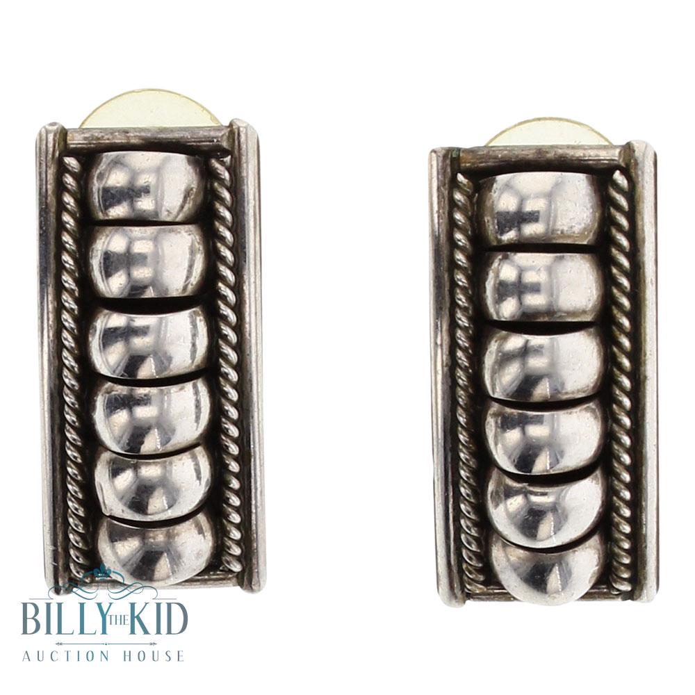 PA Vintage Half Round Earrings (1 of 2)