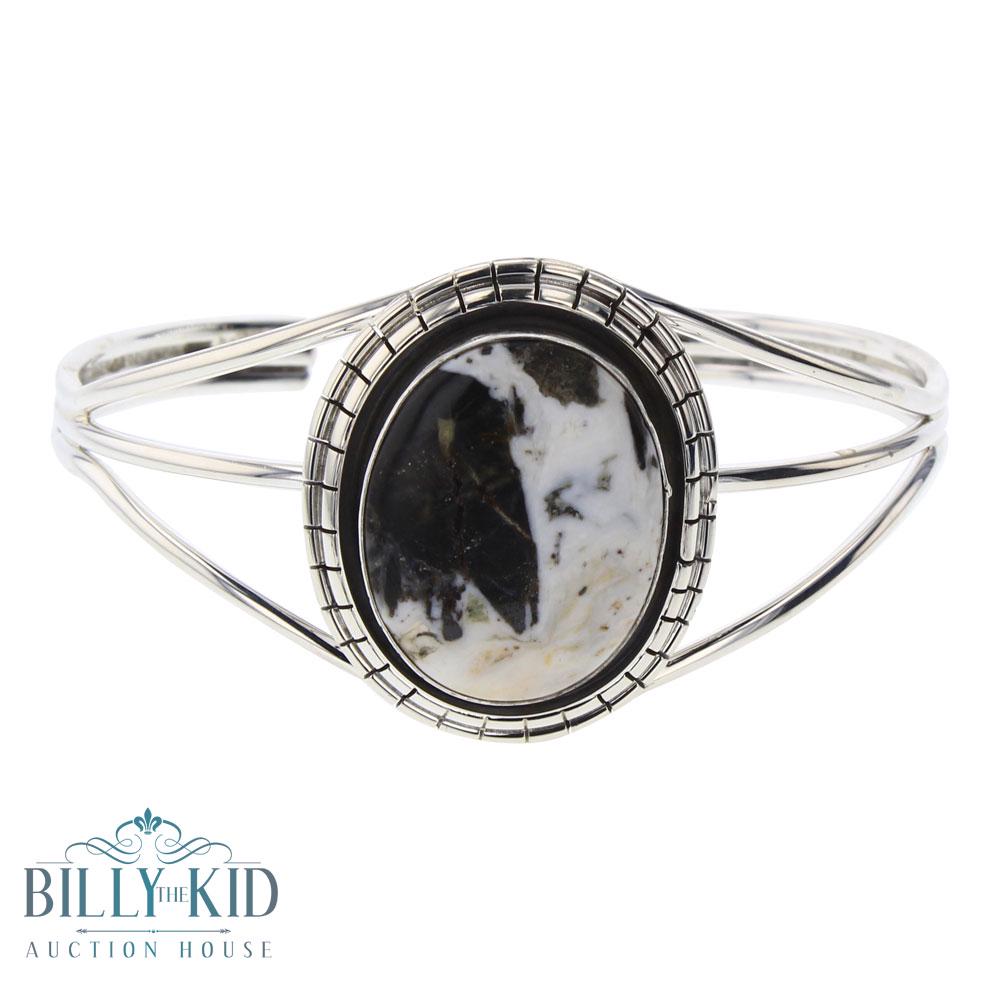 Sheila Becenti White Buffalo Bracelet (1 of 3)