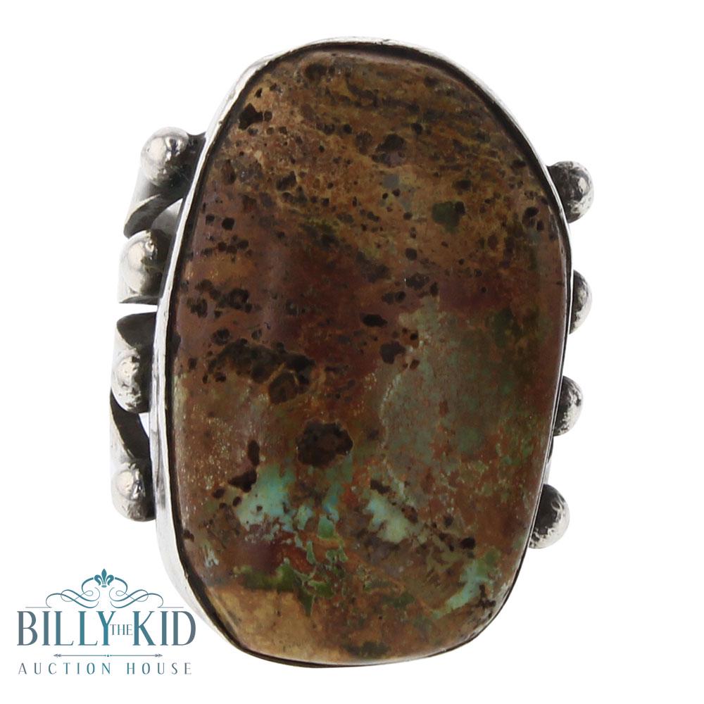 Old Pawn Royston Turquoise Ring (1 of 3)