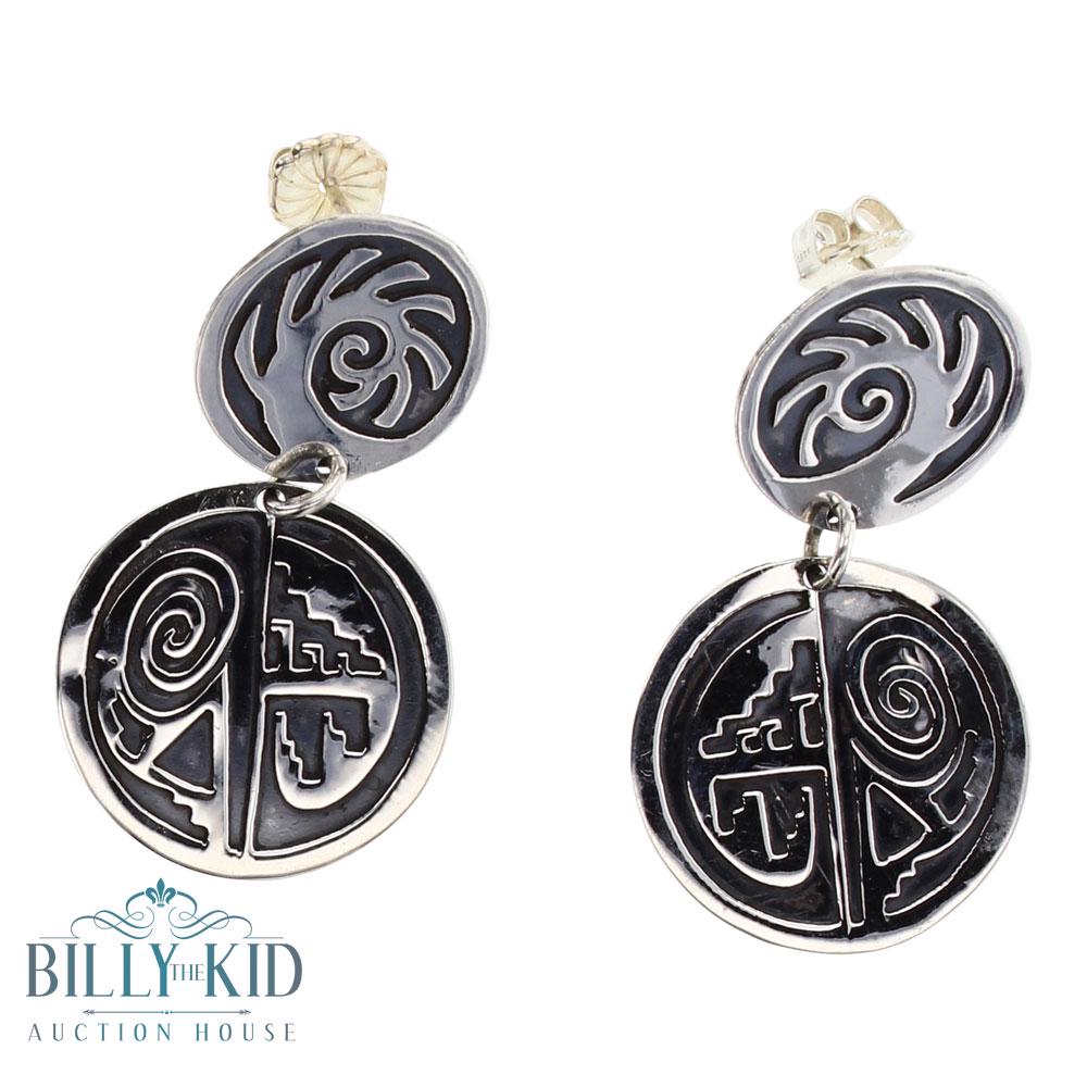 Randy Billy Overlay Earrings (1 of 2)