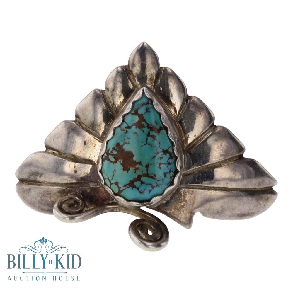 Old Pawn Turquoise Butterfly Ring (1 of 3)