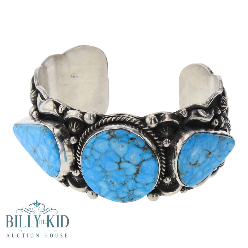 Darryl Becenti Three Stone Large Water Web Kingman (1 of 3)